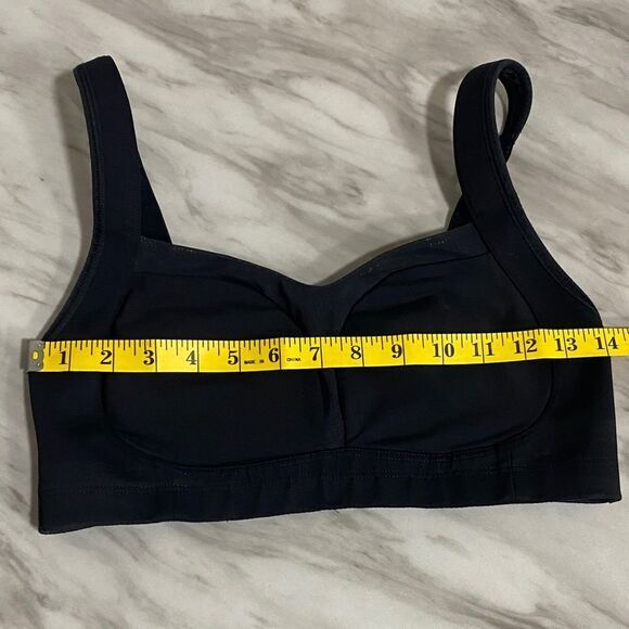 Lululemon Ta Ta Tamer III Black Luxtreme Adjustable Sports Bra | Fits 30–32 Band - Picture 10 of 12